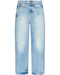 Versace - Jeans With A 'Vintage' Effect - Lyst