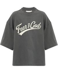 Fear Of God - Cotton T-Shirt With Print - Lyst