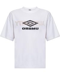 Umbro - T-Shirt With A 'Vintage' Effect - Lyst