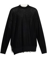 Balenciaga - Sweater With A Vintage Effect - Lyst