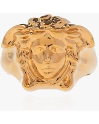 Versace - Ring With Medusa, - Lyst