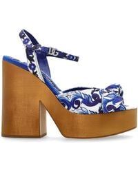 Dolce & Gabbana - Platform Sandals - Lyst