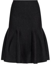 Alaïa - Wool Skirt - Lyst