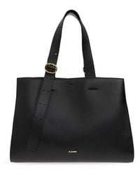 Jil Sander - Leather 'Shopper' Bag - Lyst