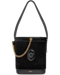 Versace - Pivot Small' Bucket Shoulder Bag - Lyst