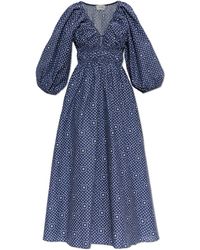 Matteau - Draped Maxi Dress - Lyst