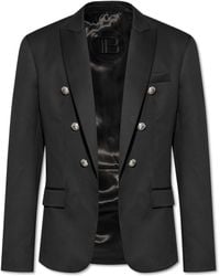 Balmain - Wool Blazer - Lyst