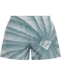 Versace - Swim Shorts With "The Vortex" Print - Lyst