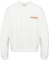 Marni - Sweatshirt With Logo - Lyst