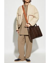 Tod's - Down Jacket With Stand-Up Collar - Lyst