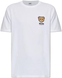 Moschino - T-Shirt With Logo - Lyst