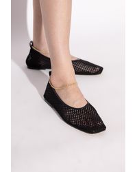 MARIA LUCA - Lacework Ballet Flats - Lyst