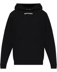 Palm Angels - Cotton Sweatshirt With Printed Logo - Lyst