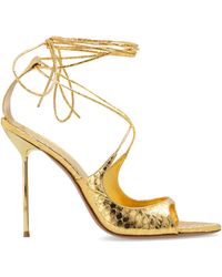 Paris Texas - ‘Loulou’ High-Heeled Sandals - Lyst