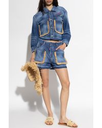 DSquared² - Denim Jacket 'Summer Lovers' - Lyst