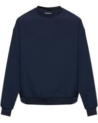 Emporio Armani - Sweatshirt With A Crew Neck - Lyst