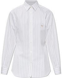 Moschino - Shirt With A Striped Pattern - Lyst