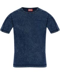 DIESEL - T-Shirt T-Adjind - Lyst