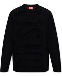 DIESEL - 'K-Floyd' Wool Sweater - Lyst