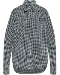 Hunza G - Shirt With A Check Pattern - Lyst