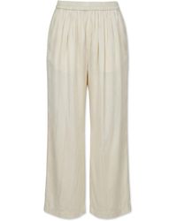forte_forte - Silk Trousers - Lyst