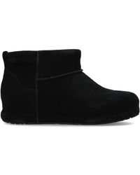 UGG - Suede Snow Boots 'Classic Mini Enwrap' - Lyst