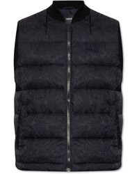 Versace - Vest With Barocco Pattern - Lyst