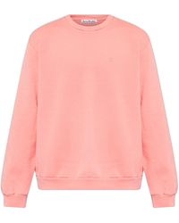 Acne Studios - Sweatshirt With Patch - Lyst