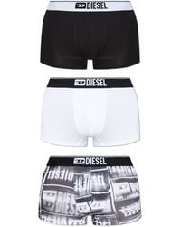 DIESEL - 3-Pack Of Boxer Shorts 'Damien-D-Box-3Pack' - Lyst