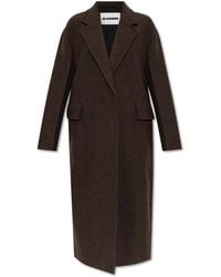 Jil Sander - Wool Coat - Lyst