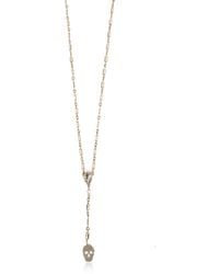 McQueen - Necklace With Cubic Zirconia - Lyst