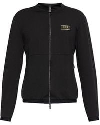EA7 - Trousers With Logo - Lyst
