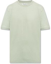 Samsøe & Samsøe T-shirt From Organic Cotton - Green