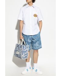 Versace - Shirt With A Pocket - Lyst