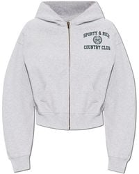 Sporty & Rich - Sweatshirt From The Preppy Collection - Lyst