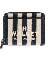 Marc Jacobs - Striped Pattern Wallet - Lyst