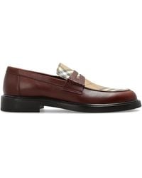 Burberry - Leather Shoes Type 'Loafers' - Lyst