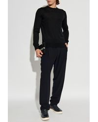 Giorgio Armani - Thin Wool Sweater - Lyst