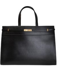 Saint Laurent 'manhattan' Shopper Bag - Black
