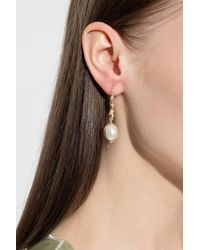 Bottega Veneta - Pearl Earrings, - Lyst