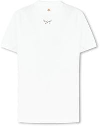 MCM - T-Shirt With Logo - Lyst