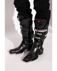 DSquared² - Leather Shoes 'Hed20' - Lyst