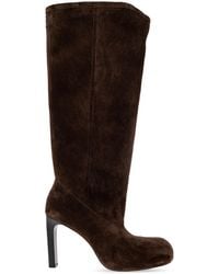 Balenciaga - 'Fargo' Heeled Knee-High Boots - Lyst