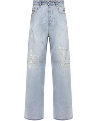 DIESEL - 'D-Rise' Wide Leg Jeans - Lyst