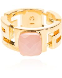 Versace - Ring With A Stone - Lyst