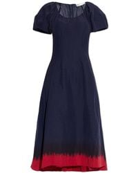 Tory Burch - Dress With A Round Neckline - Lyst