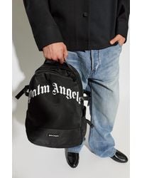 Palm Angels - Backpack With Logo - Lyst