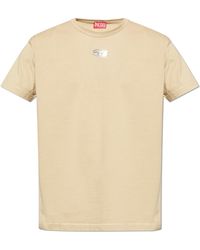 DIESEL - T-Shirt 'T-Norm-Iod' - Lyst