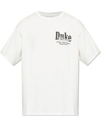 Duke & Dexter - T-Shirt With Logo - Lyst