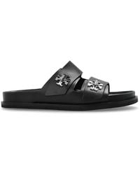 Tory Burch - Leather Slides - Lyst